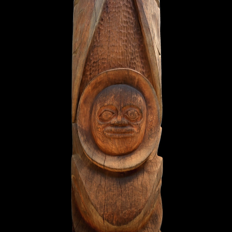 Olympics Totem Pole by Coast Salish artist Richard Krentz