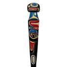Carved Orca Paddle by Kwakwaka'wakw artist Tom D. Hunt