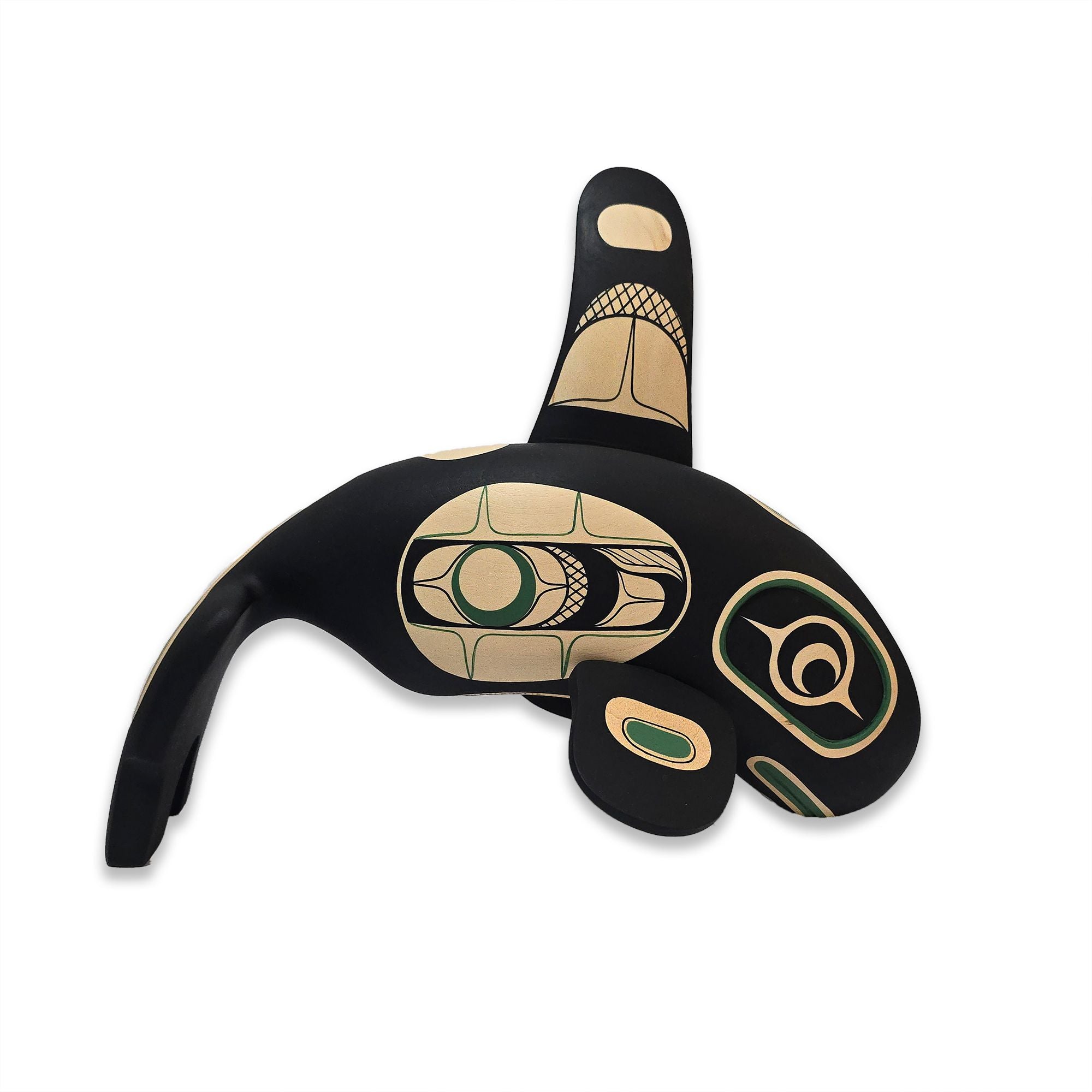 Orca Sculpture by Kwakwaka'wakw artist Rod Smith