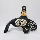 Killer Whale carving by Kwakwaka'wakw artist Rod Smith