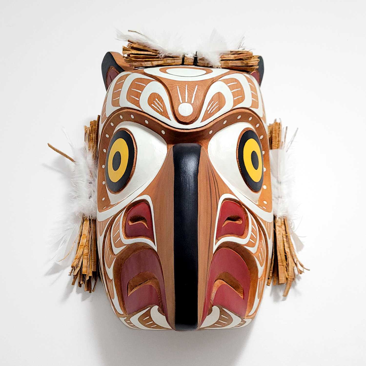 Owl Mask by Master Carver Bill Henderson, Kwakwaka'wakw – Spirits