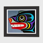 Papa Bear Limited Edition Print by Coast Salish artist Maynard Johnny Jr