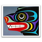 Papa Bear Limited Edition Print by Coast Salish artist Maynard Johnny Jr