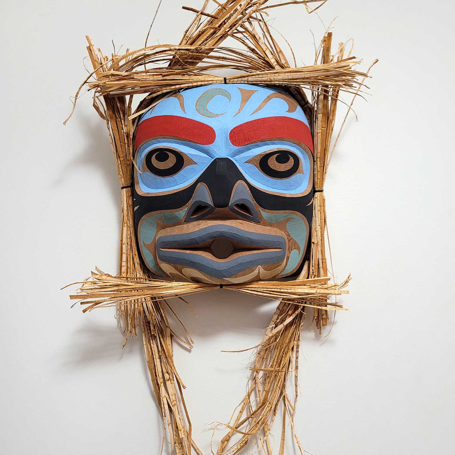 Portrait Mask by Native carver Trevor Hunt