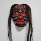 Cedar Portrait Mask by Coast Salish artist Jim Johnny