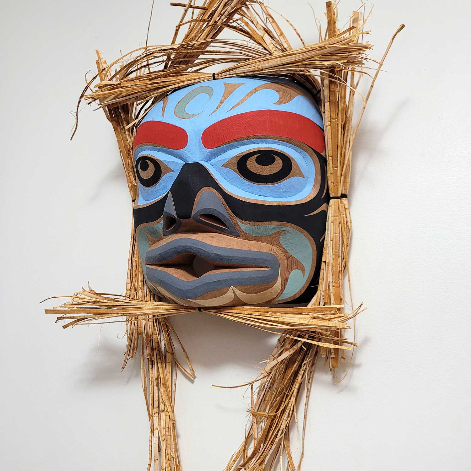 Portrait Mask by Native carver Trevor Hunt