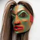Portrait Mask by Tahltan artist Vern Etzerza