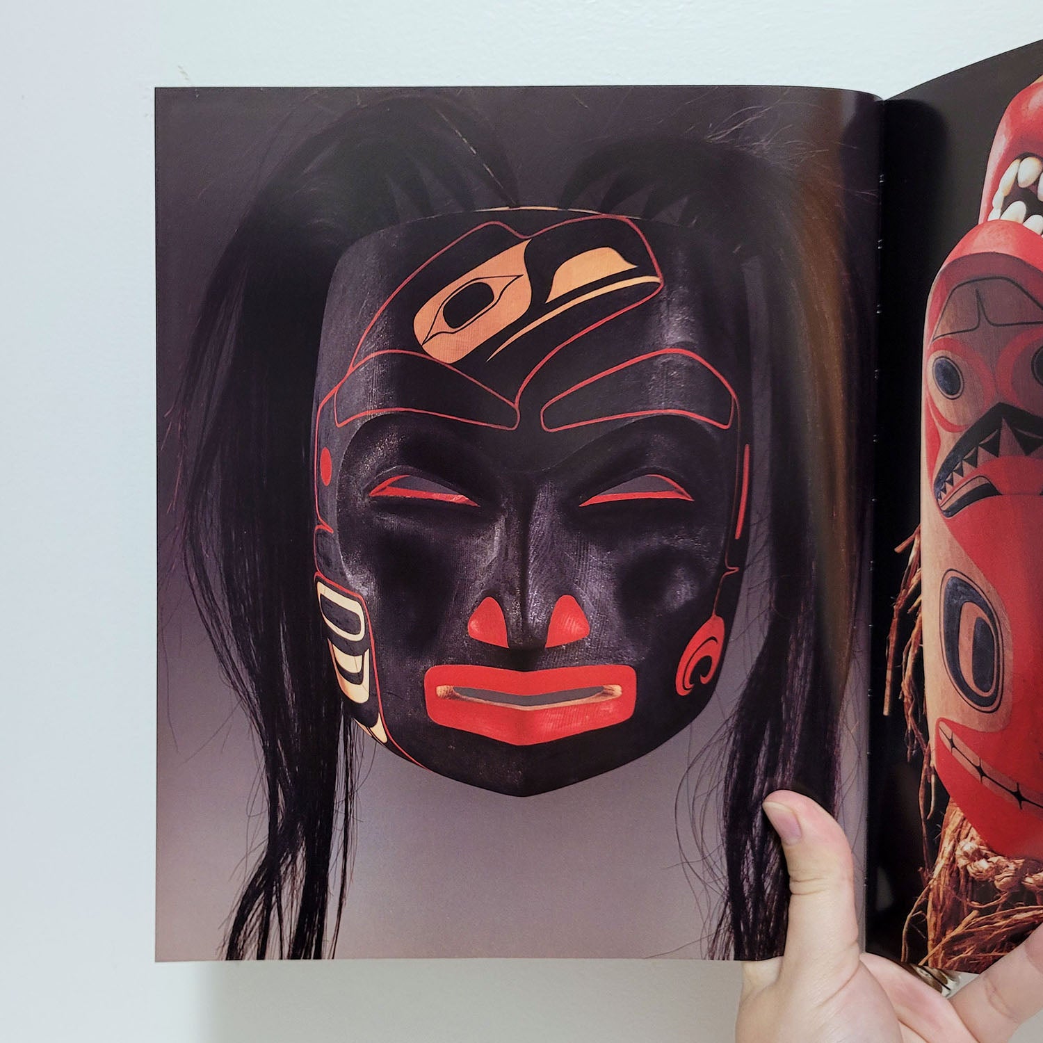 Portrait Mask by Haida carver Reg Davidson