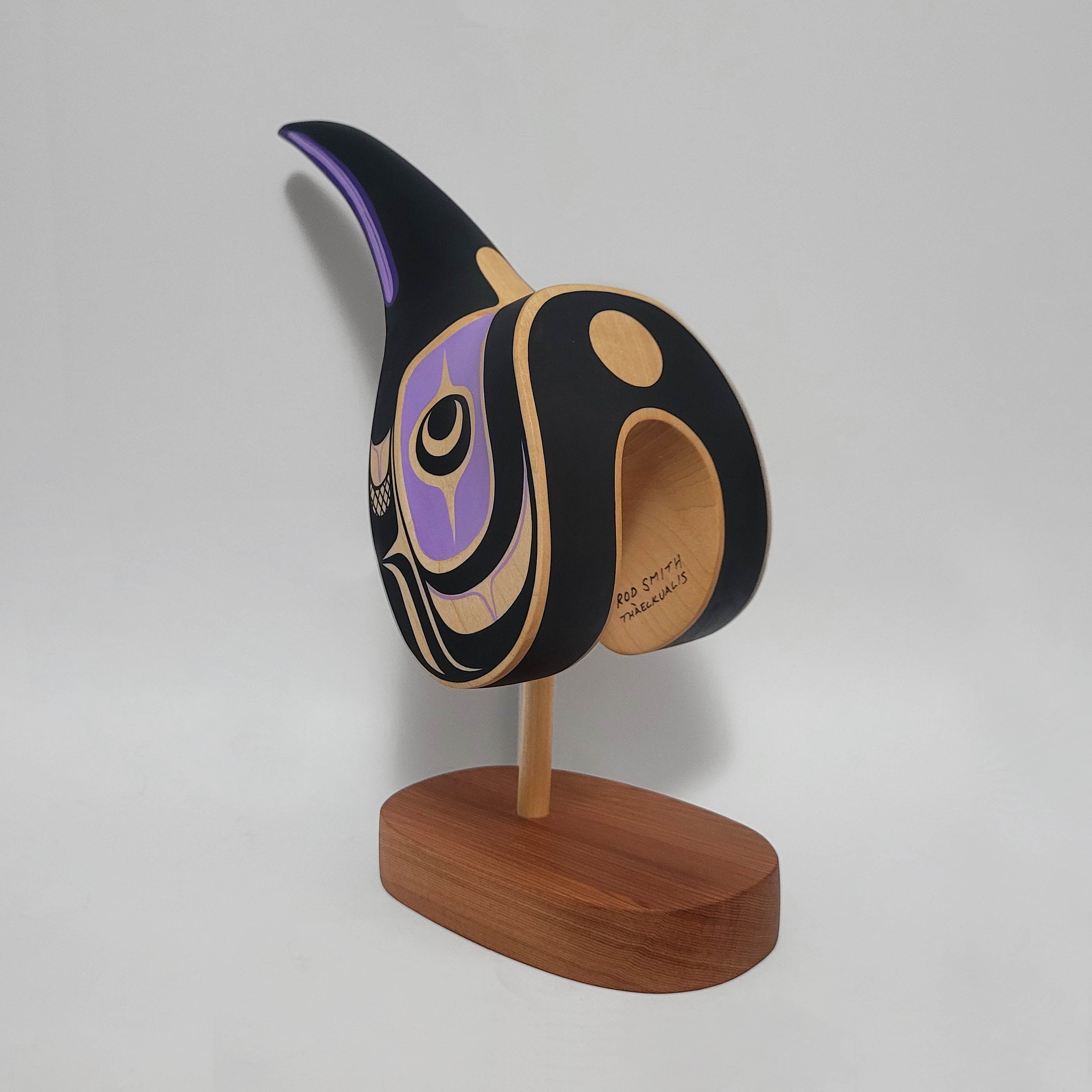 Hummingbird Maskette by Kwakwaka'wakw artist Rod Smith