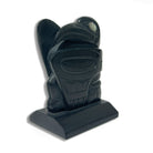 Argillite Raven Sculpture by Haida artist Cooper Wilson