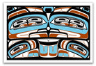 Raven Chest Limited Edition Print by Tsimshian artist Roy Vickers