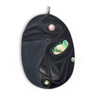 Argillite Raven Pendant by Haida Artist Cooper Wilson