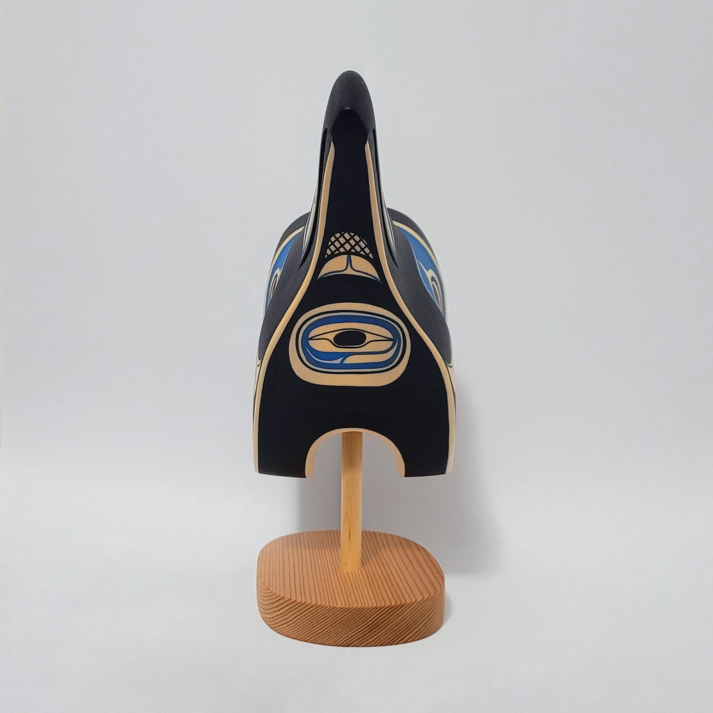Indigenous Raven Maskette by Kwakwaka'wakw artist Rod Smith