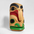 Cedar Raven and Frog Totem Mask by Haida carver Garner Moody