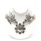 Silver Ravens and Sun Necklace by Kwakwaka'wakw artist Don Lancaster