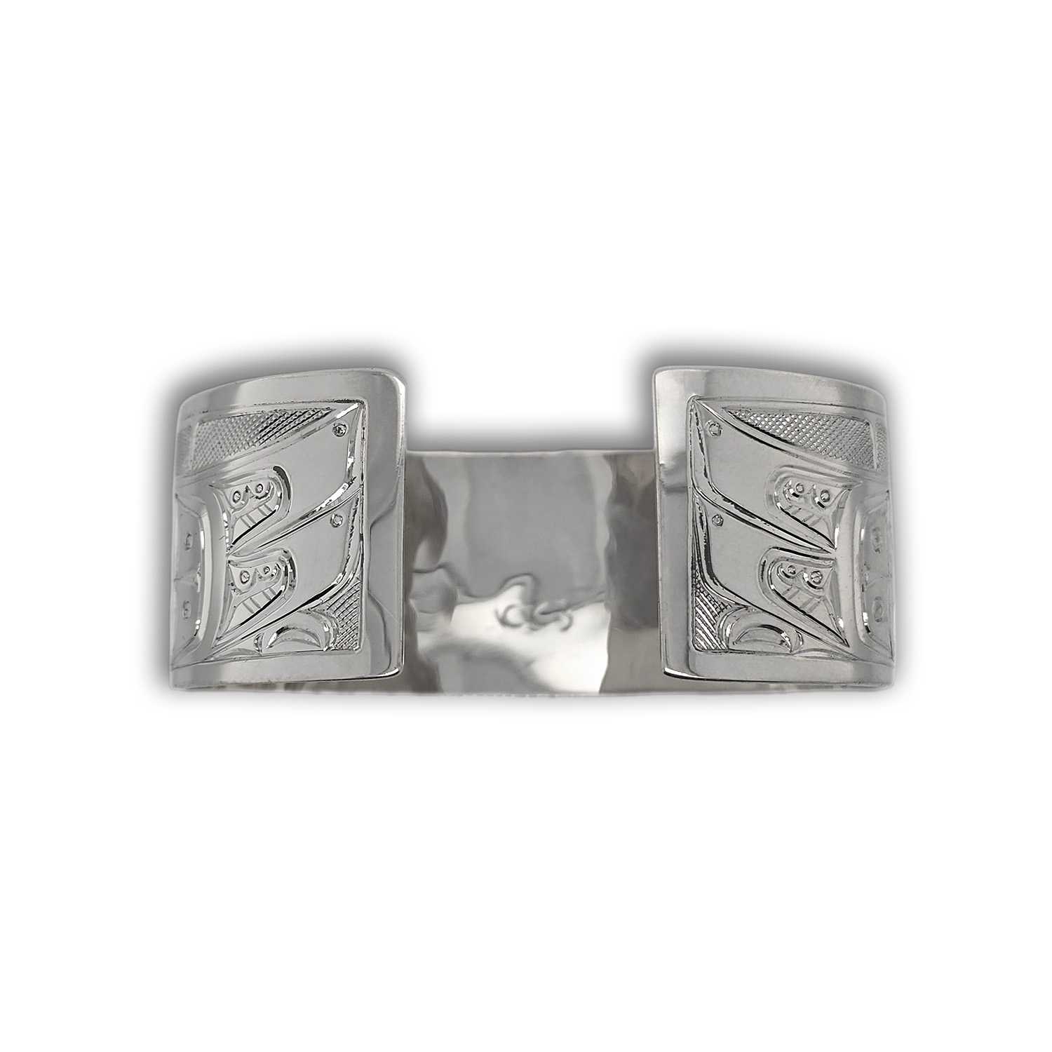 Ravens and Sun Bracelet by Kwakwaka'wakw artist Chris Cook