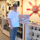 "Into Wilderness" Painting by Kwakwaka'wakw artist Rod Smith