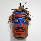 Red Cedar Salmon Mask by Kwakwaka'wakw artist Shawn Karpes