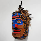 Red Cedar Salmon Mask by Kwakwaka'wakw artist Shawn Karpes