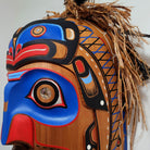 Red Cedar Salmon Mask by Kwakwaka'wakw artist Shawn Karpes