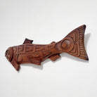 Salmon Panel by Kwakwaka'wakw carver Aubrey Johntson