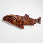 Salmon Panel by Kwakwaka'wakw carver Aubrey Johntson