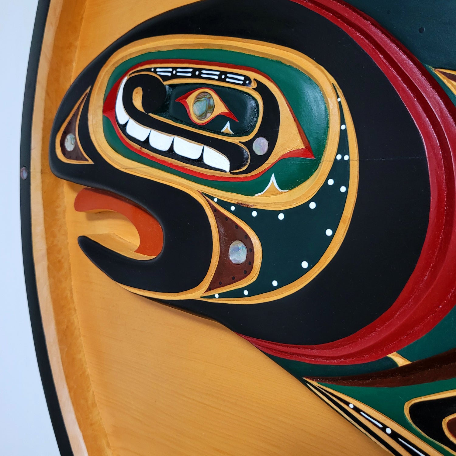 Salmon Panel by Kwakwaka'wakw artist Troy Kwaseesthala