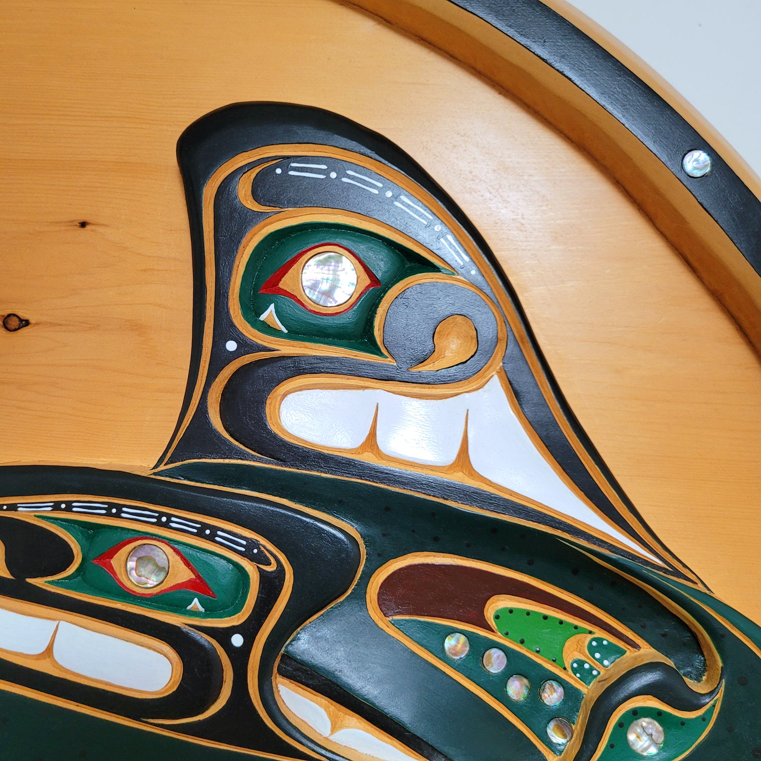 Salmon Panel by Kwakwaka'wakw artist Troy Kwaseesthala