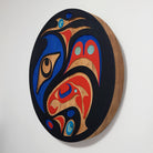 Sandblasted Cedar Eagle Panel by Kwakwaka'wakw artist Trevor Hunt