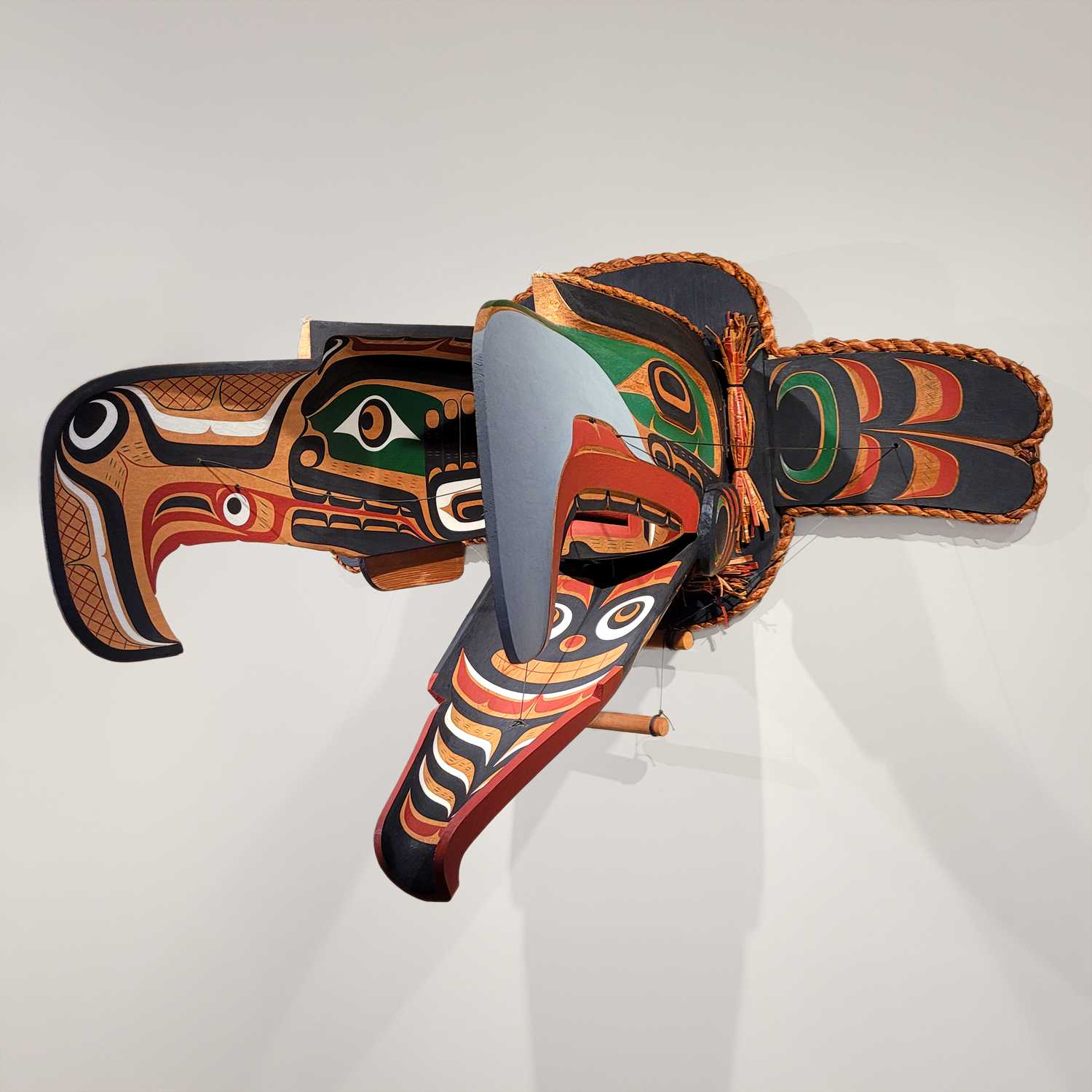 Sea Eagle Transformation Mask by Kwakwaka'wakw Master Carver Calvin Hunt