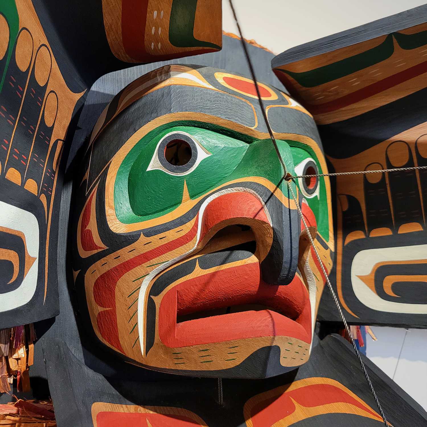 Sea Eagle Transformation Mask by Kwakwaka'wakw Master Carver Calvin Hunt