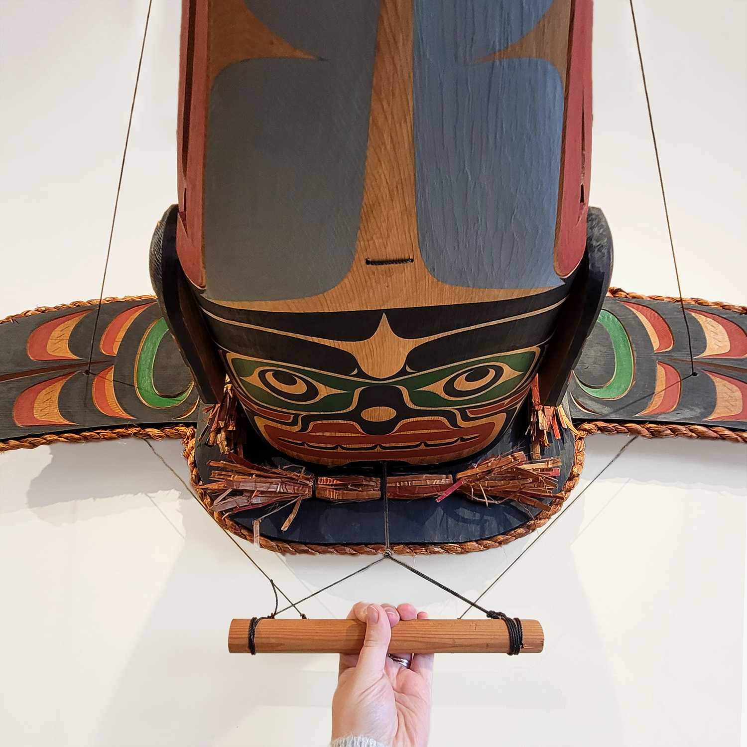 Sea Eagle Transformation Mask by Kwakwaka'wakw Master Carver Calvin Hunt