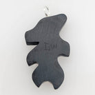 Argillite Sea Wolf Pendant by Haida artist Gryn White