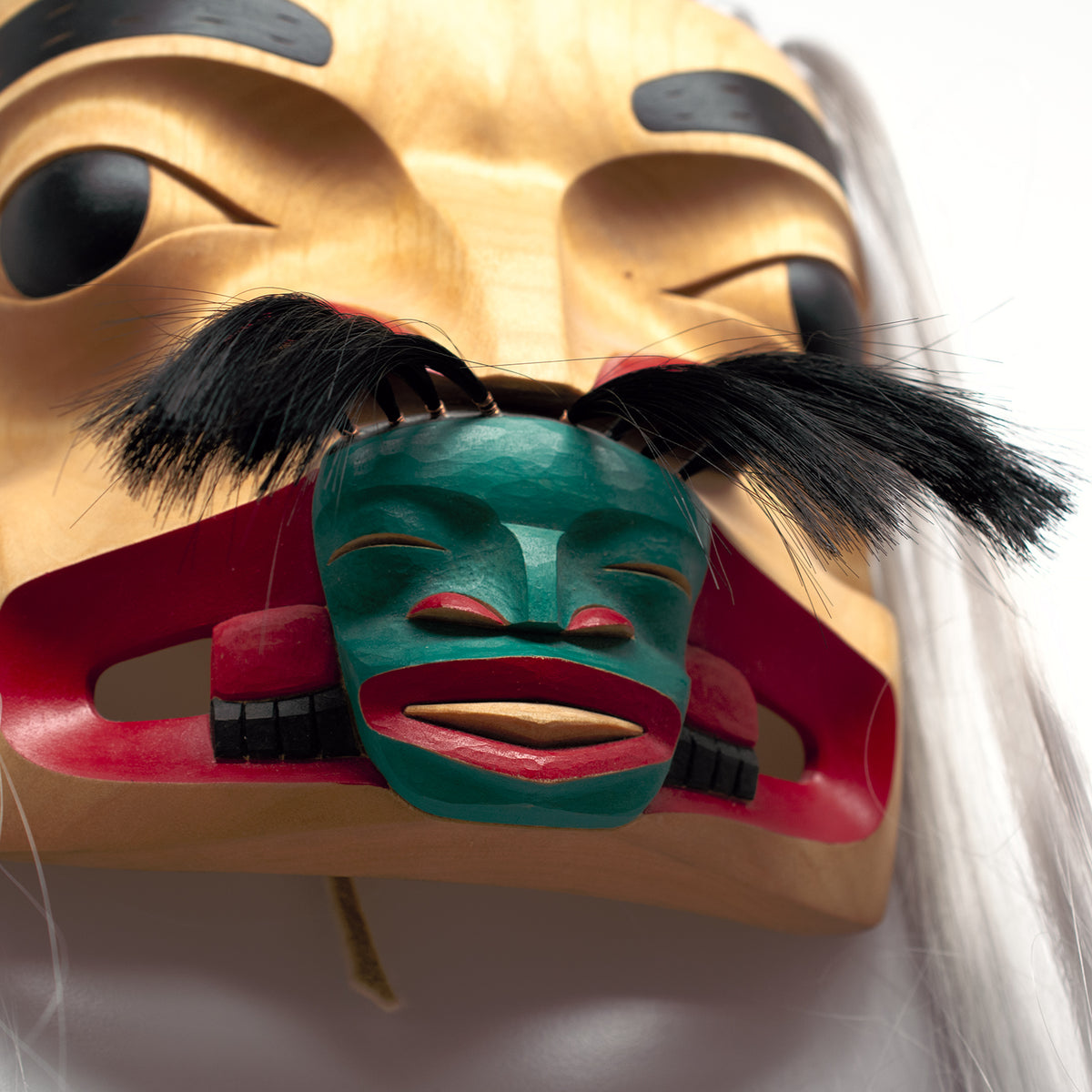 Shaman Helper Mask by Tlingit artist Keith Wolfe Smarch