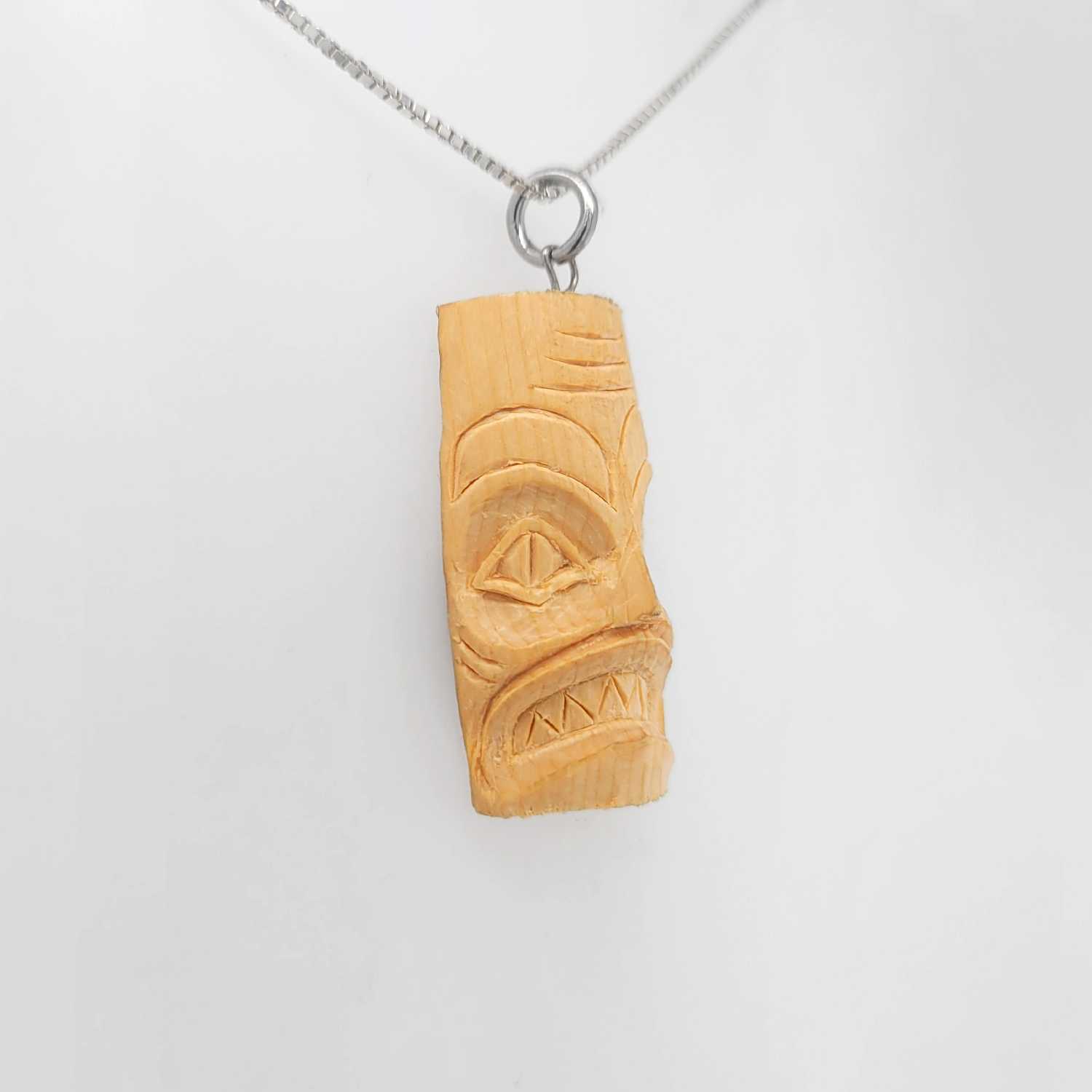 Cedar Shark Pendant by Haida artist Leon Ridley