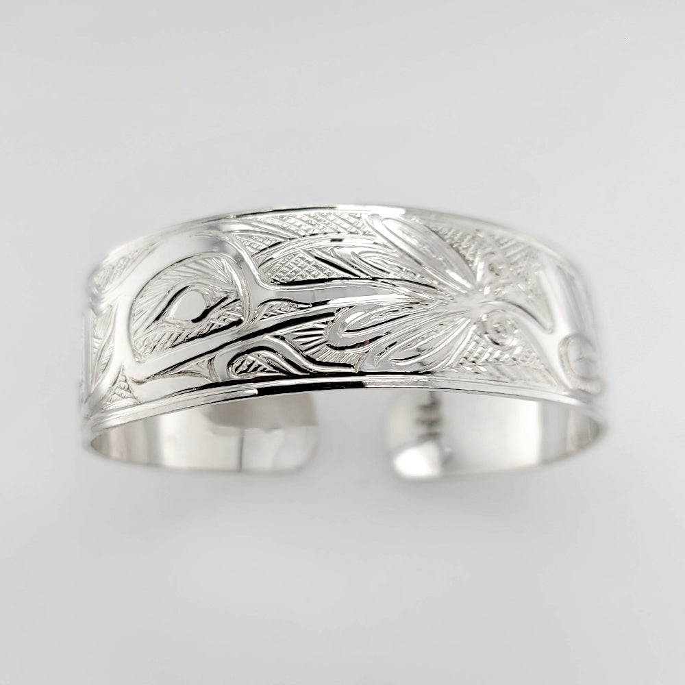 Silver Hummingbird Bracelet by Bill Helin