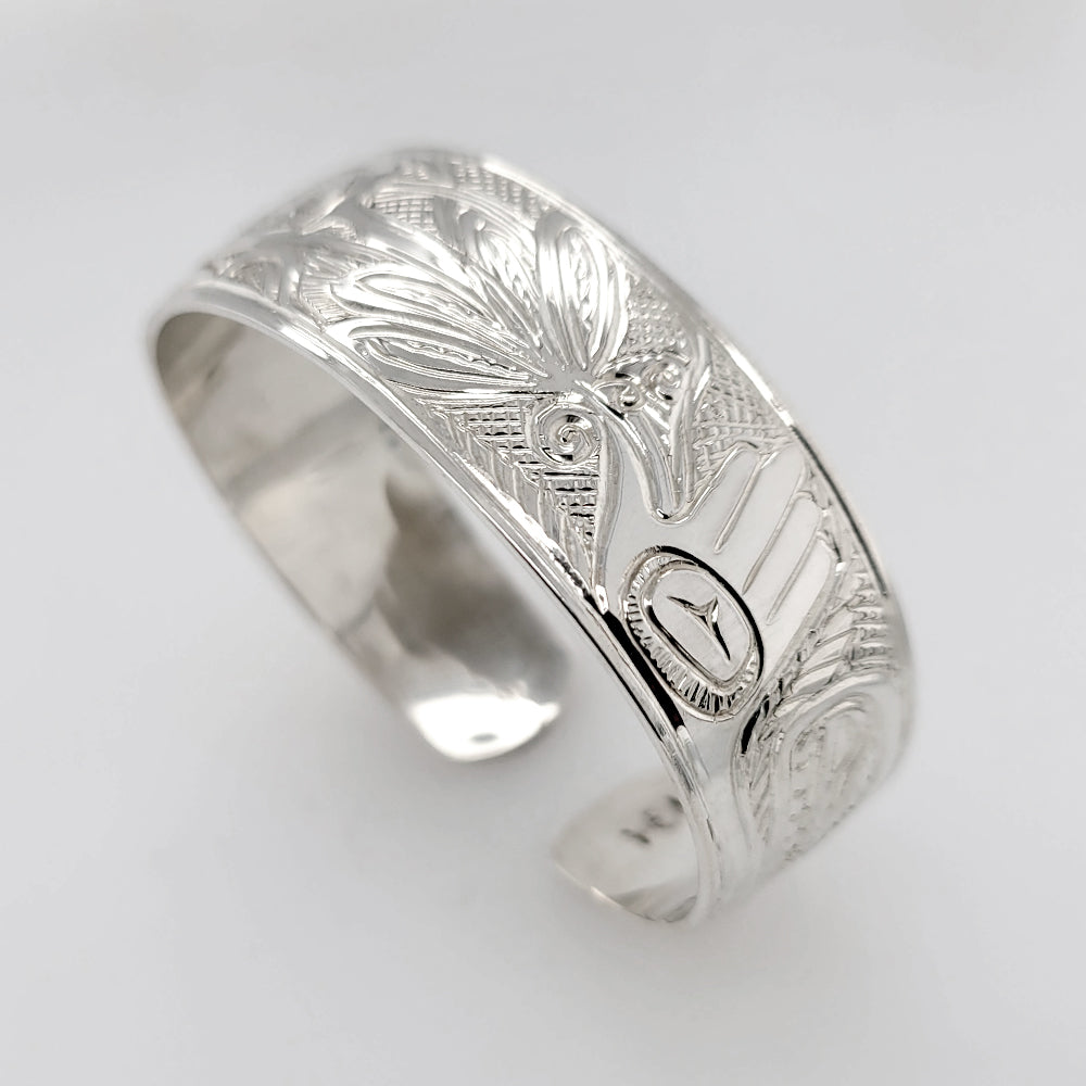 Silver Hummingbird Bracelet by Bill Helin