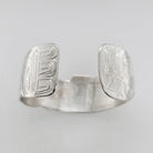 Silver Eagle Bracelet by Haida artist Garner Moody