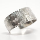 Silver Hummingbird Weave Bracelet by Coast Salish artist Jody Sparrow