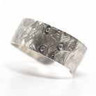 Silver Hummingbird Weave Bracelet by Coast Salish artist Jody Sparrow