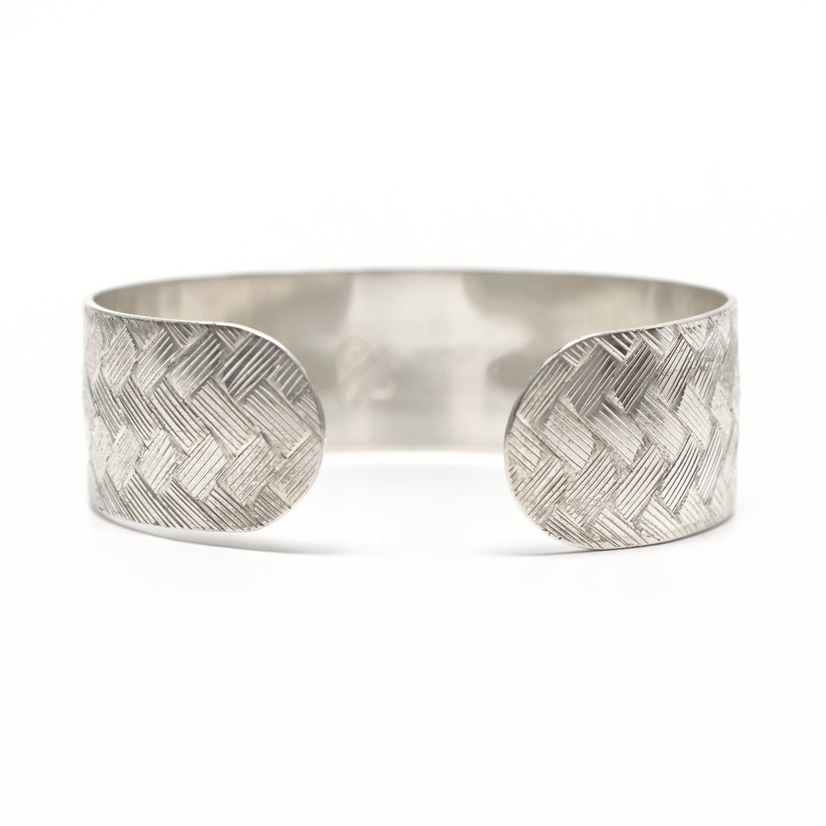 Silver Hummingbird Weave Bracelet by Coast Salish artist Jody Sparrow