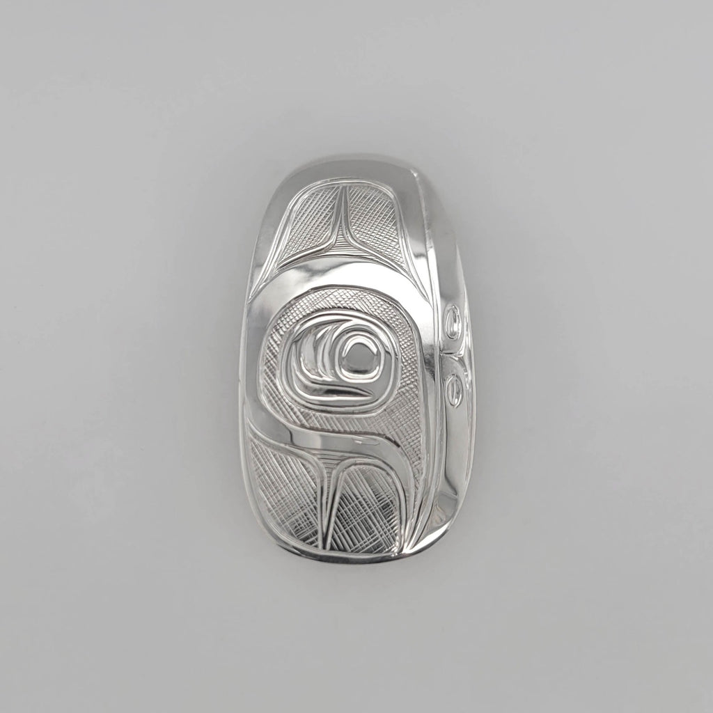 Silver Formline Design Pendant by Haida artist Robin Rorick
