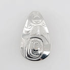 Silver Formline Pendant by Nuxalk artist Kelly Robinson