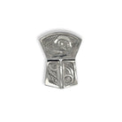 Silver Bear Pendant by Bill Helin