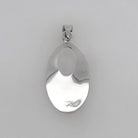 Silver Bear Pendant by Cree artist Justin Rivard