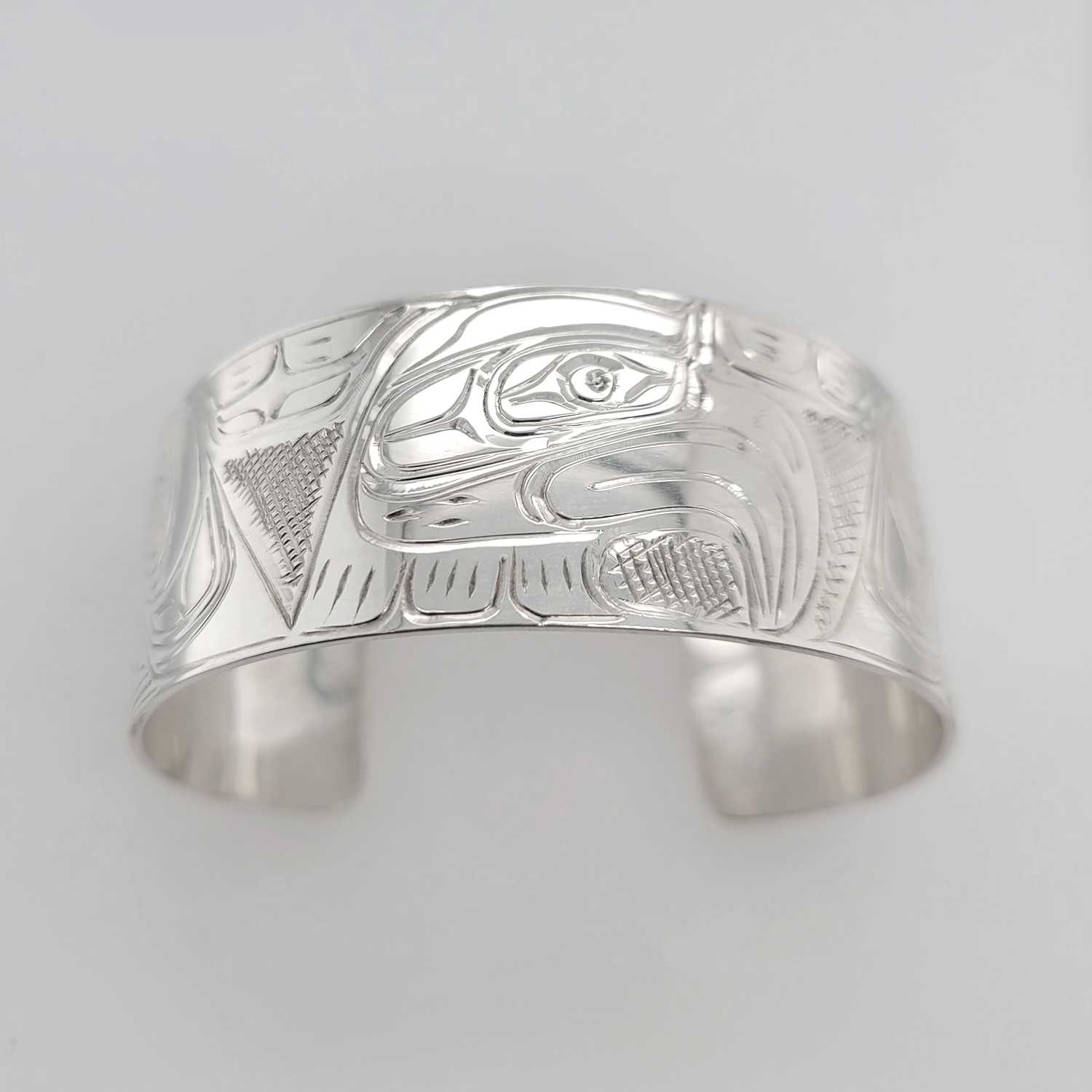 Silver Eagle Bracelet by Kwakwaka'wakw artist Don Wadhams