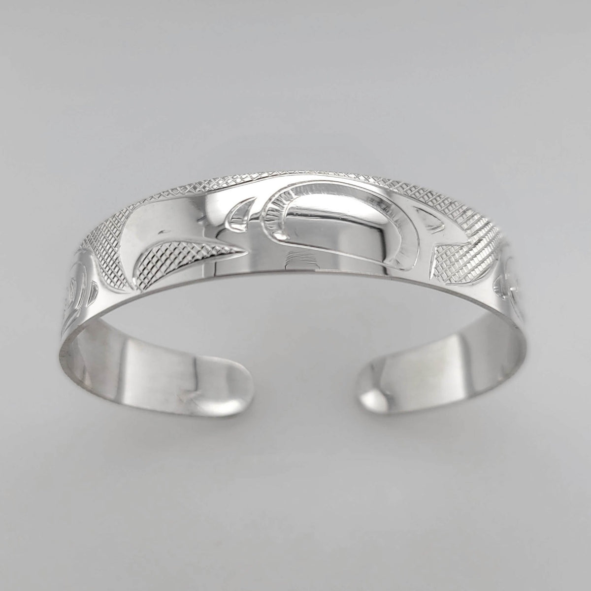 Silver Eagle Bracelet by Justin Rivard, Cree – Spirits of the West ...