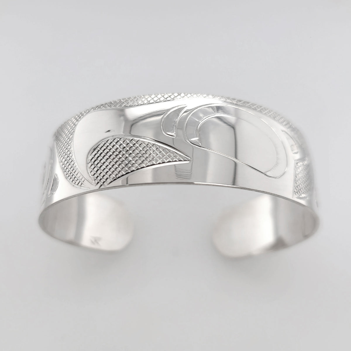 Silver Eagle Bracelet by Justin Rivard, Cree – Spirits of the West ...
