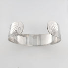 Silver Eagle Bracelet by Cree artist Justin Rivard