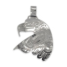 Silver Eagle Pendant by Haida artist Garner Moody
